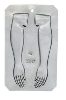 Ασημένιο τάμα - Ζευγάρι χέρια